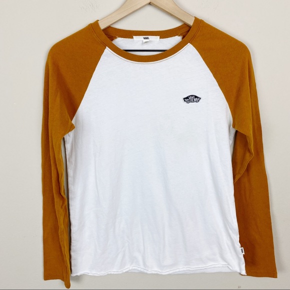 Vans Tops - Vans Off The Wall Raglan Style Long Sleeve XS